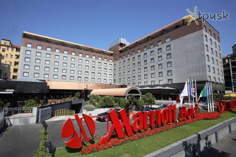 Фото отеля Marriott Milan Hotel 4* Milāna Itālija ārpuse un baseini