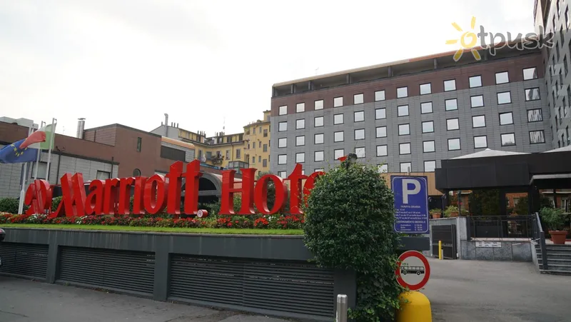 Фото отеля Marriott Milan Hotel 4* Milanas Italija išorė ir baseinai