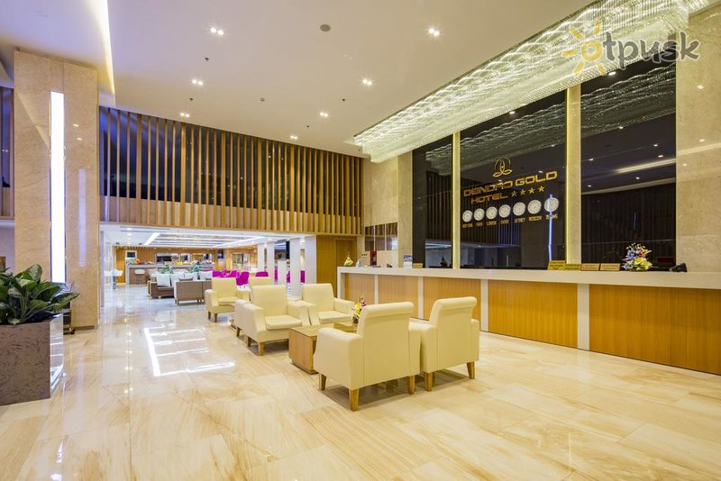 Фото отеля Dendro Gold 4* Нячанг Вьетнам лобби и интерьер