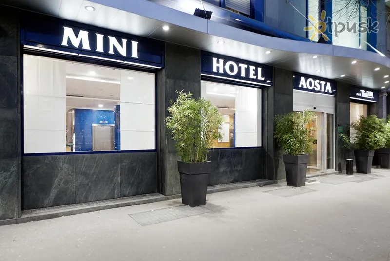 Фото отеля Aosta Gruppo MiniHotel 3* Milanas Italija išorė ir baseinai