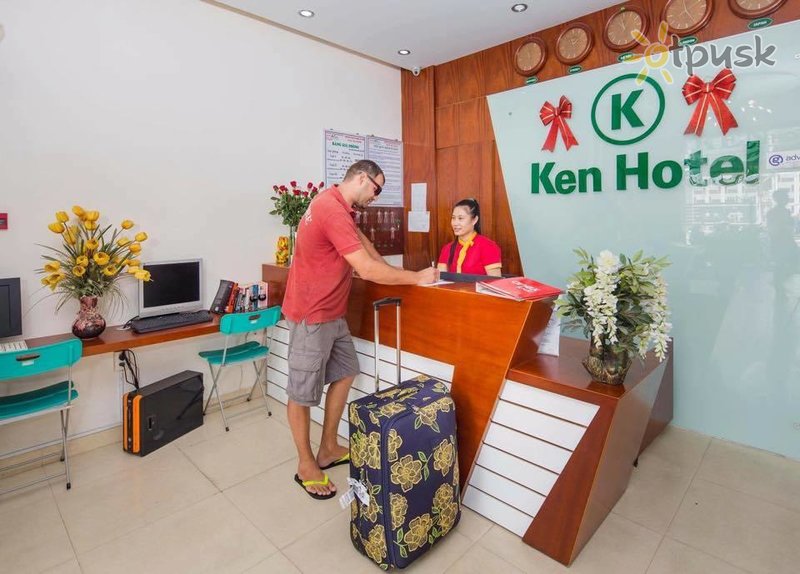 Фото отеля Ken Hotel 2* Нячанг Вьетнам лобби и интерьер