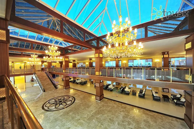 Фото отеля Eftalia Aqua Resort 5* Alanija Turkija fojė ir interjeras