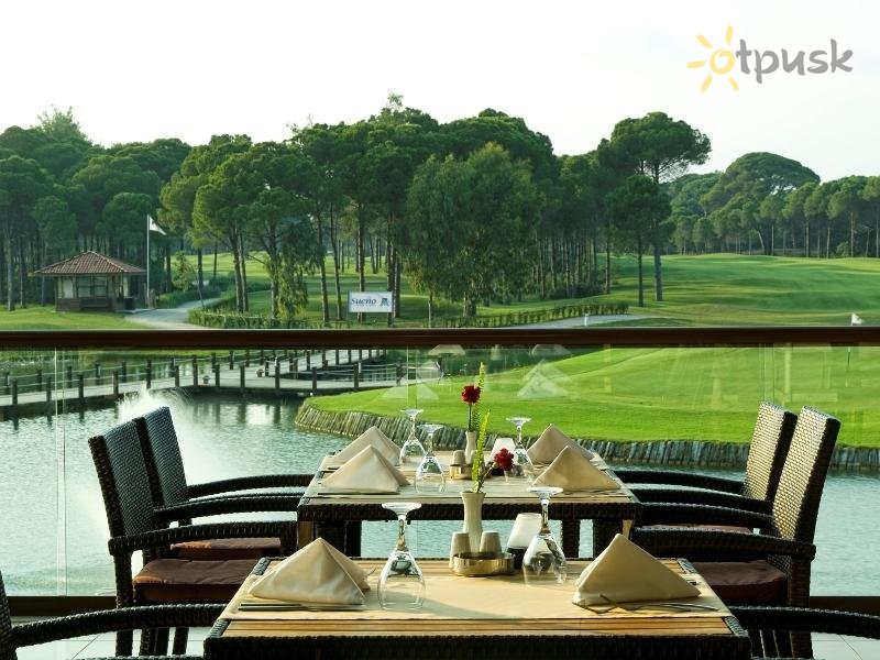 Фото отеля Sueno Hotels Golf Belek 5* Белек Турция бары и рестораны