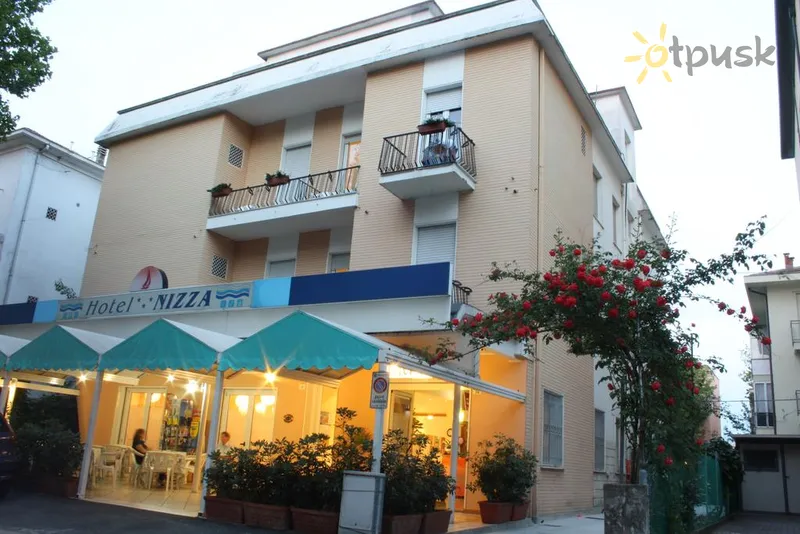 Фото отеля Nizza Hotel 3* Riminis Italiją išorė ir baseinai