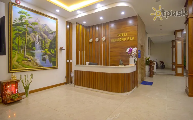 Фото отеля Diamond Sea Hotel 2* Вунгтау Вьетнам лобби и интерьер