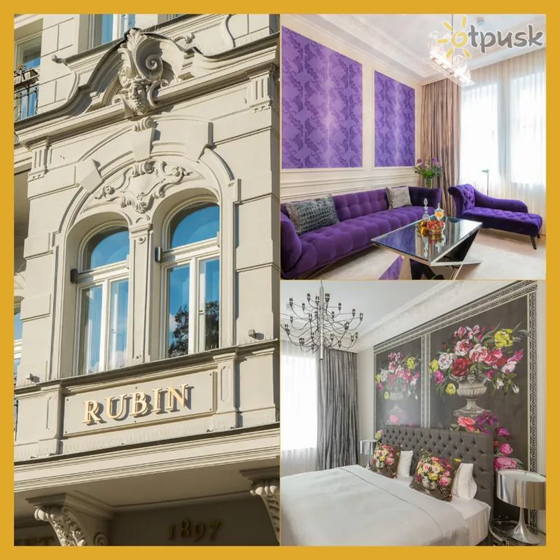 Фото отеля Rubin Luxury Apartments 5* Карловы Вары Чехия экстерьер и бассейны