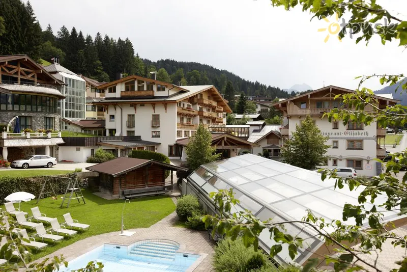 Фото отеля Elisabeth Hotel 4* Kicbiuhelis Austrija išorė ir baseinai