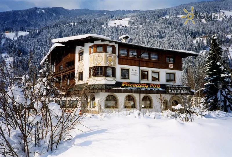 Фото отеля Garni Maximilian 3* Zell am Ziller Austrija ārpuse un baseini