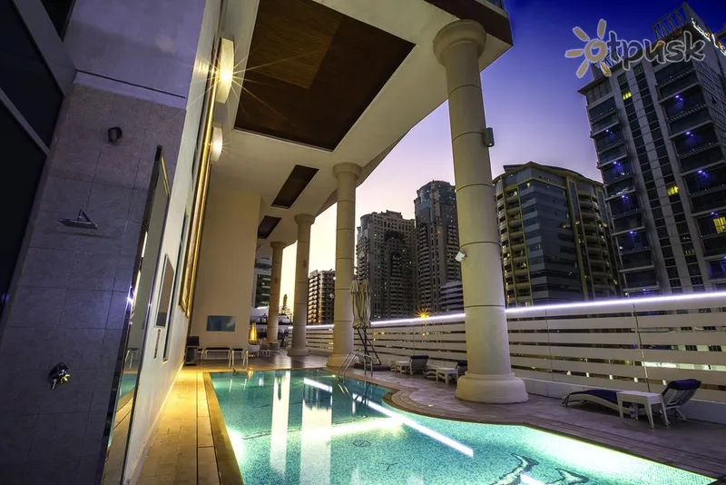 Фото отеля Byblos Hotel 4* Dubajus JAE išorė ir baseinai