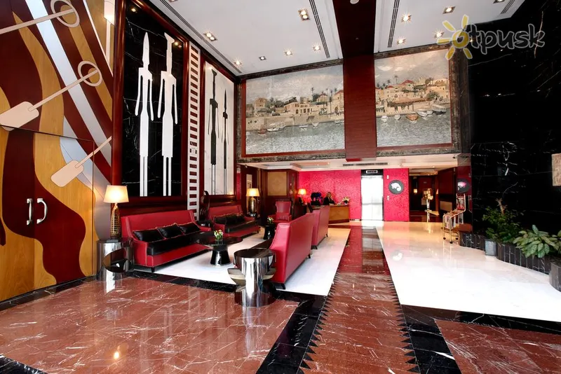 Фото отеля Byblos Hotel 4* Дубай ОАЭ лобби и интерьер