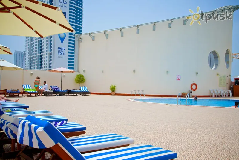 Фото отеля MD Hotel 4* Dubajus JAE išorė ir baseinai