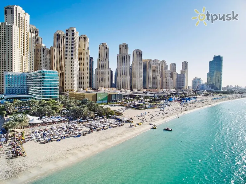 Фото отеля Hilton Dubai Jumeirah Resort 5* Дубай ОАЕ пляж