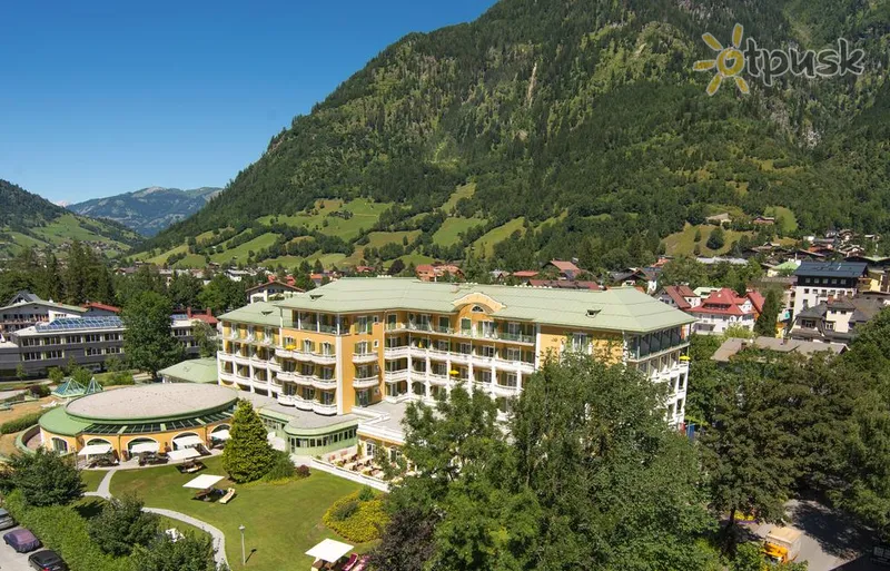 Фото отеля Das Alpenhaus Gasteinertal 4* Bad Hofgašteinas Austrija išorė ir baseinai