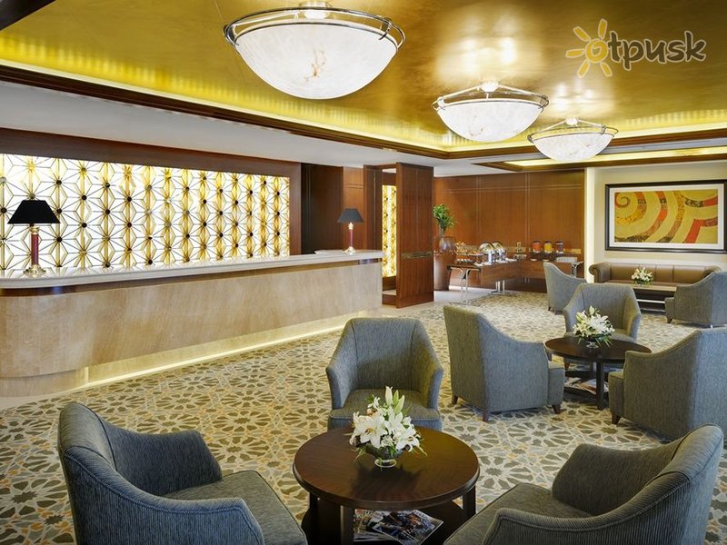 Фото отеля Crowne Plaza Dubai Jumeirah 5* Дубай ОАЭ лобби и интерьер