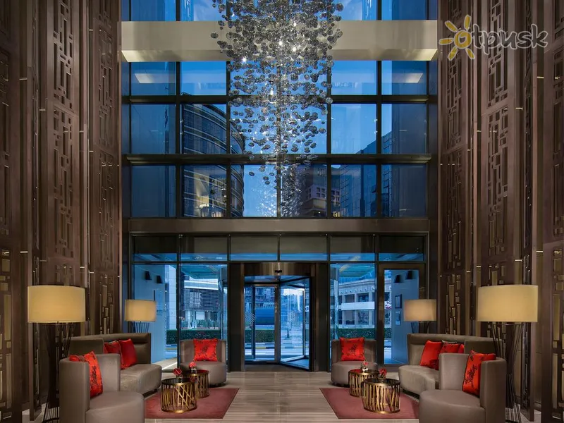 Фото отеля Pullman Dubai Creek City Centre Residences 5* Дубай ОАЕ лобі та інтер'єр