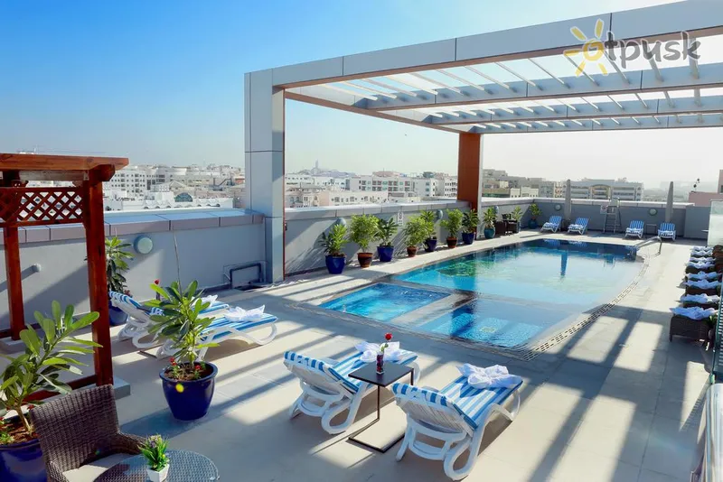 Фото отеля Telal Hotel Apartments 4* Дубай ОАЭ экстерьер и бассейны
