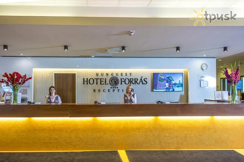Фото отеля Hunguest Hotel Forras 4* Szeged Ungārija vestibils un interjers