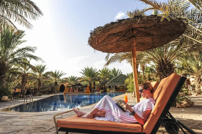 Фото отеля Kasbah Xaluca Arfoud Hotel 4* Erfoudas Marokas išorė ir baseinai