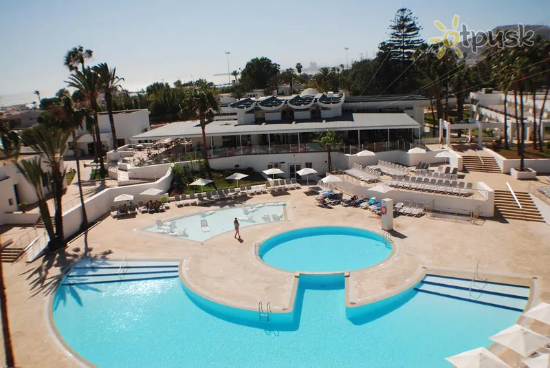 Фото отеля Les Almohades Beach Resort Agadir 4* Agadiras Marokas išorė ir baseinai