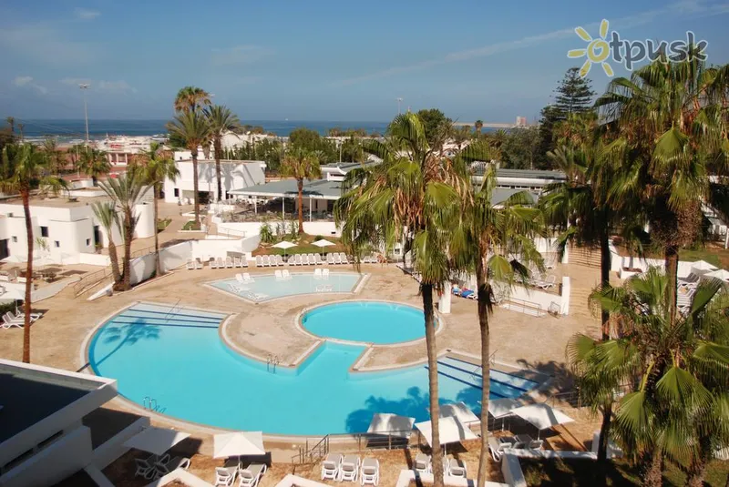 Фото отеля Les Almohades Beach Resort Agadir 4* Agadiras Marokas išorė ir baseinai
