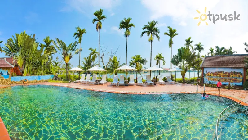 Фото отеля Pho Hoi Riverside Resort 3* Hoi An Vietnamas išorė ir baseinai