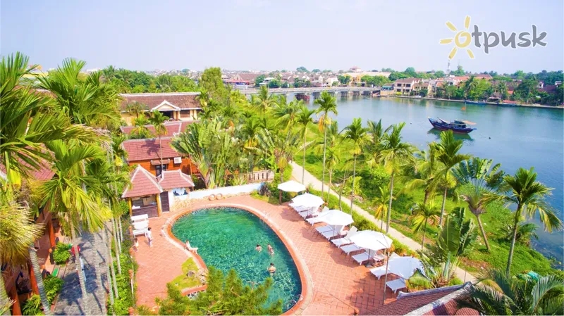 Фото отеля Pho Hoi Riverside Resort 3* Хой Ан Вьетнам экстерьер и бассейны