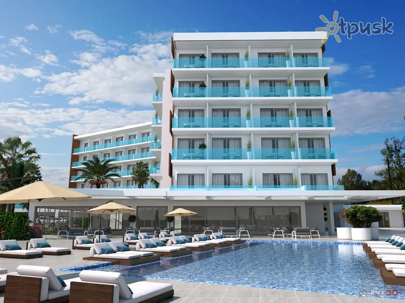 Фото отеля The Blue Ivy Hotel & Suites 4* Протарас Кіпр екстер'єр та басейни