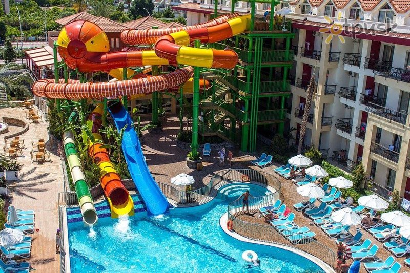 Фото отеля Crystal Aura Beach Resort & Spa 5* Кемер Турция аквапарк, горки