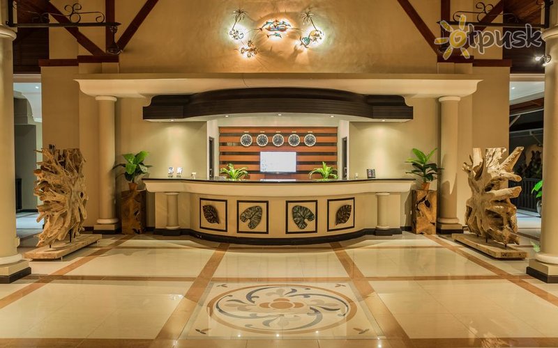 Фото отеля Oasis Hotel Restaurant & Spa 4* о. Праслин Сейшельские о-ва лобби и интерьер