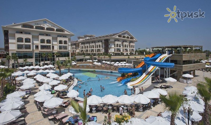 Фото отеля Crystal Palace Luxury Resort & Spa 5* Сиде Турция экстерьер и бассейны