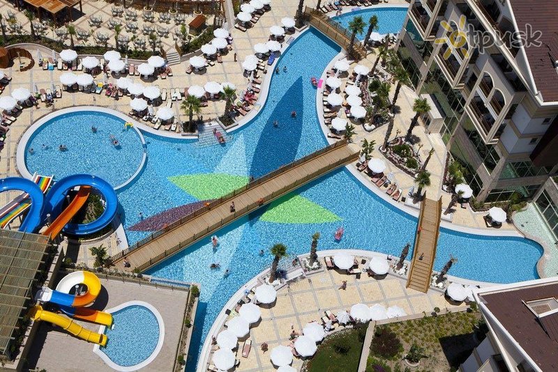 Фото отеля Crystal Palace Luxury Resort & Spa 5* Сиде Турция аквапарк, горки