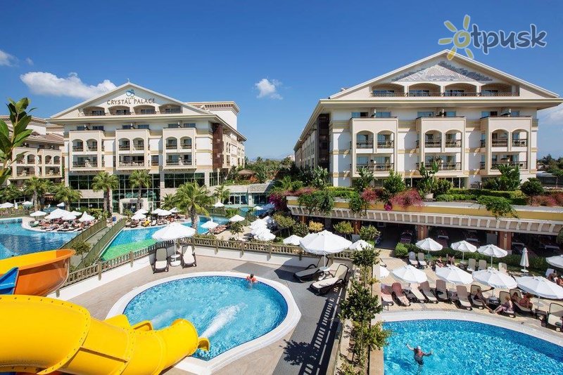 Фото отеля Crystal Palace Luxury Resort & Spa 5* Сиде Турция аквапарк, горки