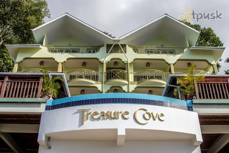Фото отеля Treasure Cove Hotel 4* par. Mahe Seišelu salas ārpuse un baseini