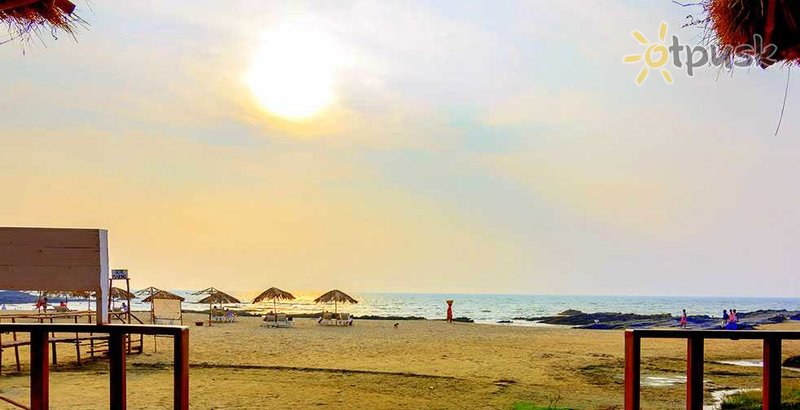 Фото отеля Antares Beach Resort 3* Северный Гоа Индия пляж