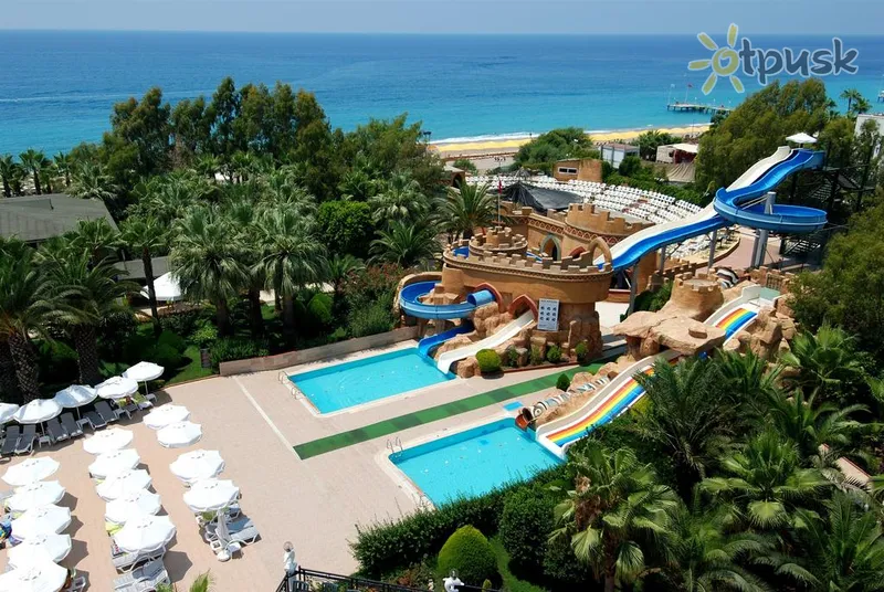 Фото отеля Delphin Deluxe Resort 5* Alanja Turcija akvaparks, slidkalniņi