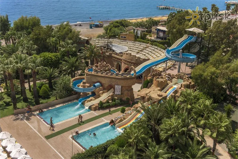 Фото отеля Delphin Deluxe Resort 5* Alanija Turkija vandens parkas, kalneliai