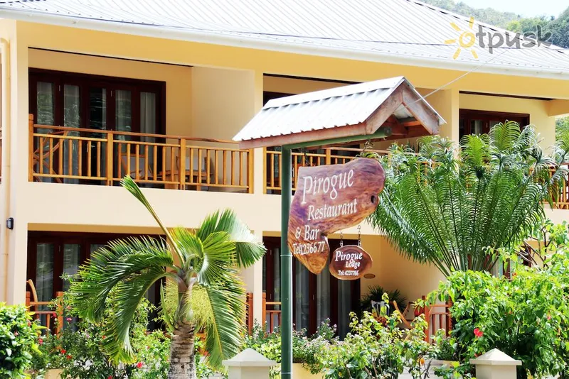 Фото отеля Pirogue Lodge 3* о. Праслин Сейшельские о-ва экстерьер и бассейны
