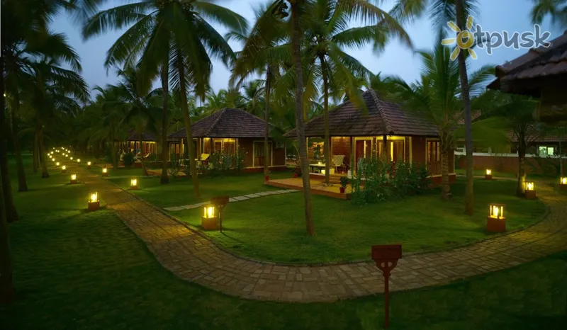 Фото отеля Nattika Beach Ayurveda Resort 4* Kerala Indija išorė ir baseinai