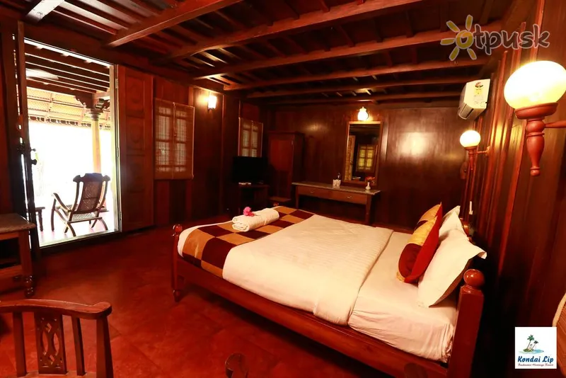 Фото отеля Kondai Lip Backwater Heritage Resort 3* Kerala Indija istabas