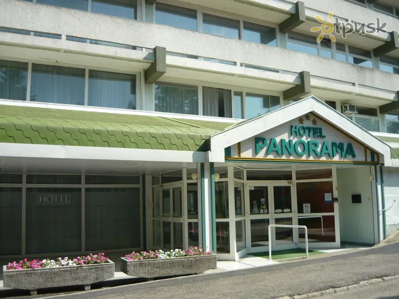 Фото отеля Panorama Hotel 3* Balatonfuredas Vengrija išorė ir baseinai