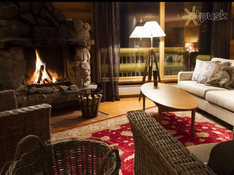 Фото отеля Lapland Hotels Ounasvaara Chalets 4* Рованиеми Финляндия лобби и интерьер