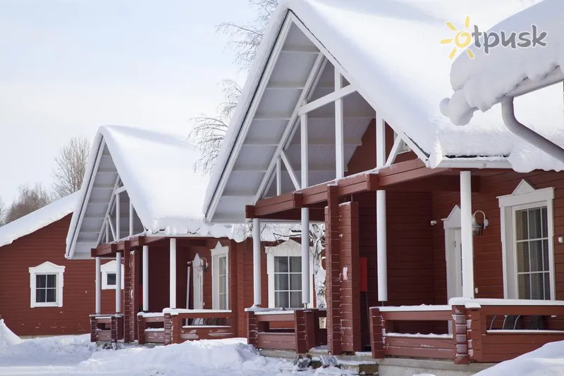 Фото отеля Lapland Hotels Ounasvaara Chalets 4* Рованиеми Финляндия экстерьер и бассейны