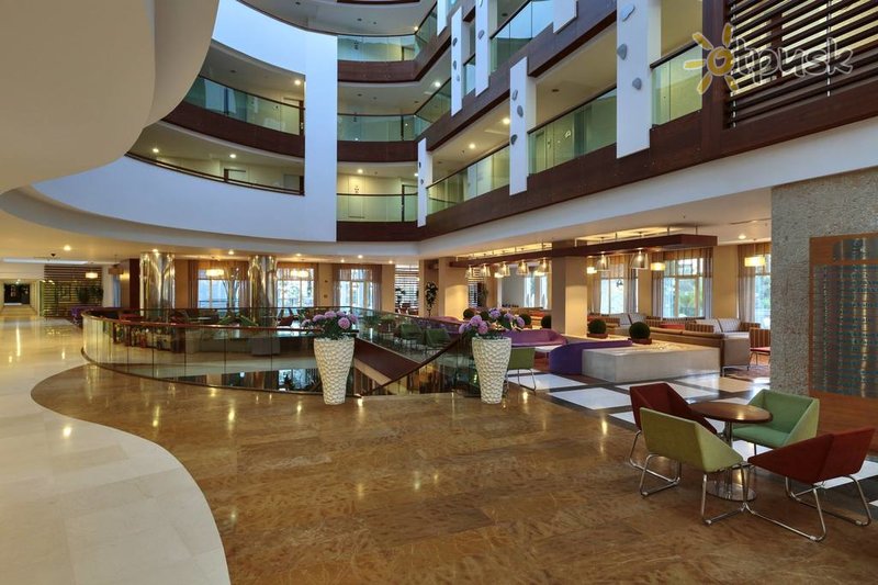 Фото отеля Sunis Evren Beach Resort Hotel & Spa 5* Сиде Турция лобби и интерьер