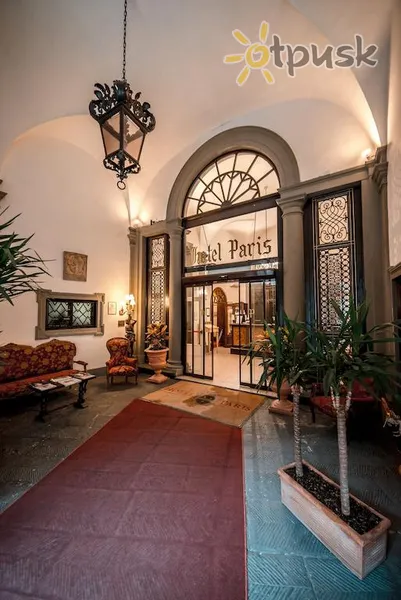 Фото отеля Paris Hotel 3* Флоренция Италия лобби и интерьер
