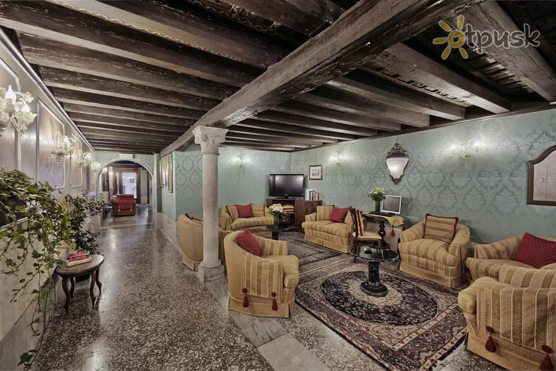 Фото отеля Pausania Hotel 3* Venecija Italija fojė ir interjeras