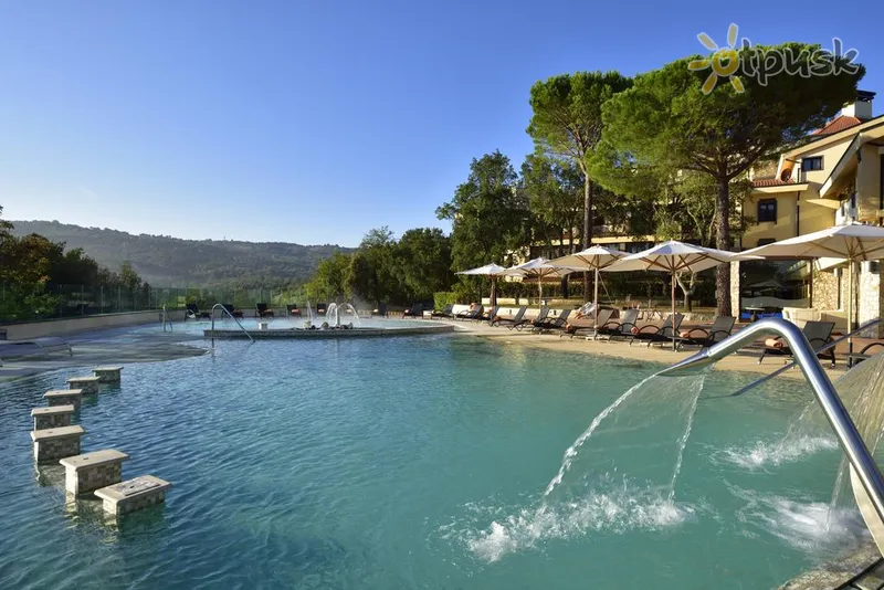 Фото отеля Petriolo Spa Resort 5* Sienna Italija išorė ir baseinai