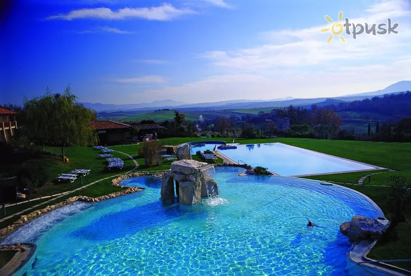 Фото отеля Adler Thermae Spa & Relax Resort 5* Сієна Італія екстер'єр та басейни