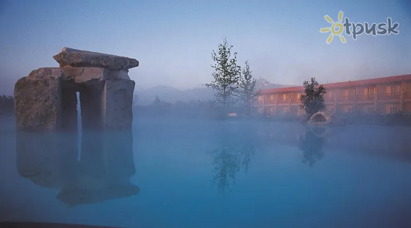 Фото отеля Adler Thermae Spa & Relax Resort 5* Сиена Италия экстерьер и бассейны