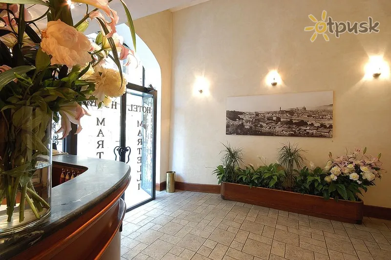 Фото отеля Martelli 3* Florencija Italija fojė ir interjeras