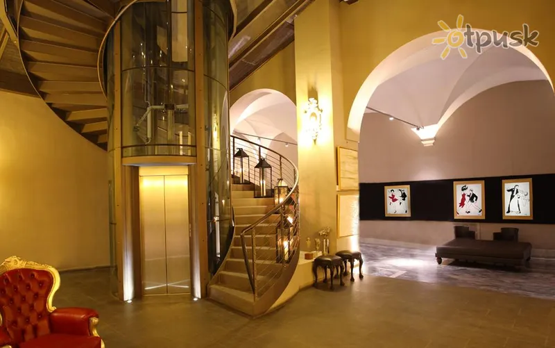 Фото отеля Borghese Palace Art Hotel 4* Florence Itālija vestibils un interjers
